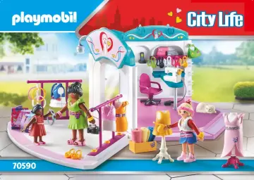 Bauanleitungen Playmobil 70590 - Fashion Design Studio (1)