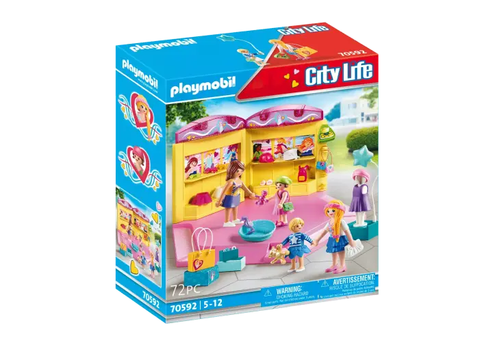 Playmobil 70592 - Κατάστημα παιδικής μόδας - BOX