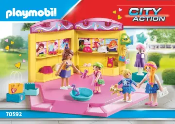 Οδηγίες συναρμολόγησης Playmobil 70592 - Κατάστημα παιδικής μόδας (1)