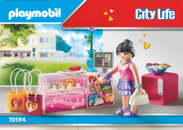 Οδηγίες συναρμολόγησης Playmobil 70594 - Κατάστημα αξεσουάρ μόδας (1)