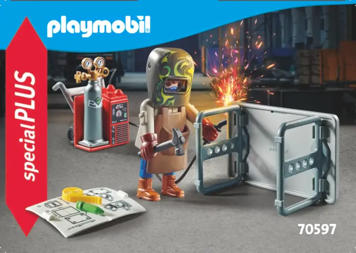 Notices de montage Playmobil 70597 - Soudeur (1)