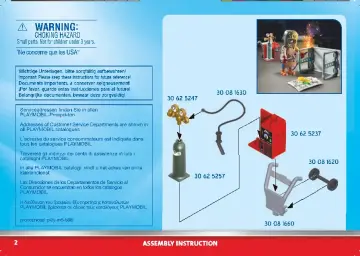 Bygganvisningar Playmobil 70597 - Svetsare med utrustning (2)