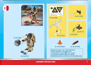 Összeszerelési útmutatók Playmobil 70600 - Rendőrség különleges bevetésen (3)