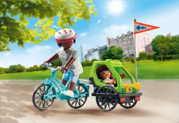 Playmobil 70601 - Cyclistes maman et enfant