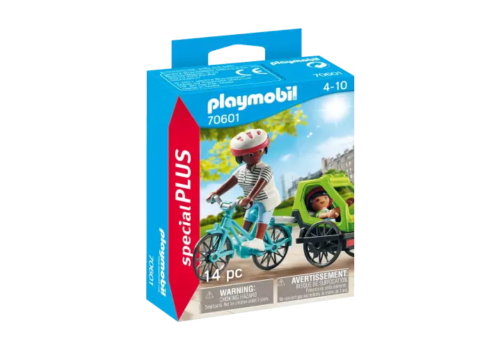 Playmobil 70601 - Mamma con bicicletta - BOX