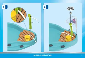 Manual de instruções Playmobil 70610 - Piscina Divertida com Pulverizador de Água (5)