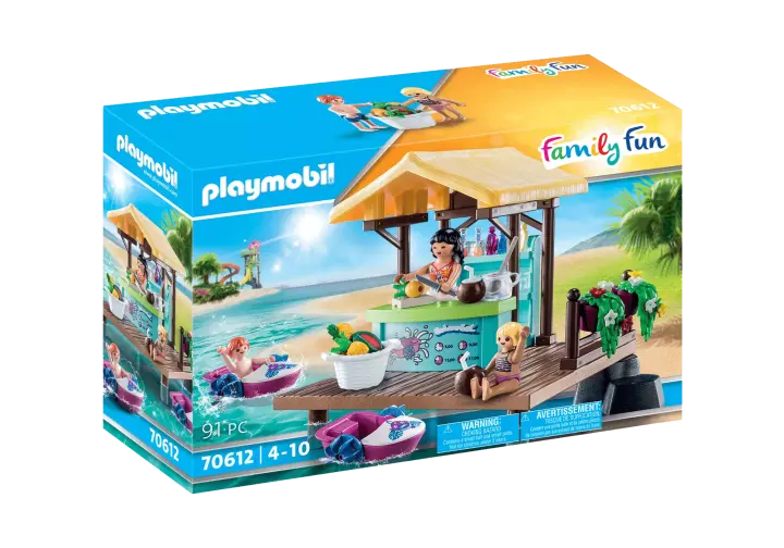 Playmobil 70612 - Alquiler de Botes con Bar - BOX