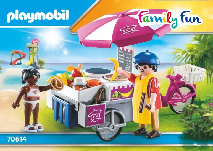 Building instructions Playmobil 70614 - Crêpe Cart (1)