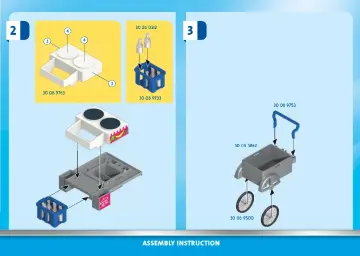 Building instructions Playmobil 70614 - Crêpe Cart (3)