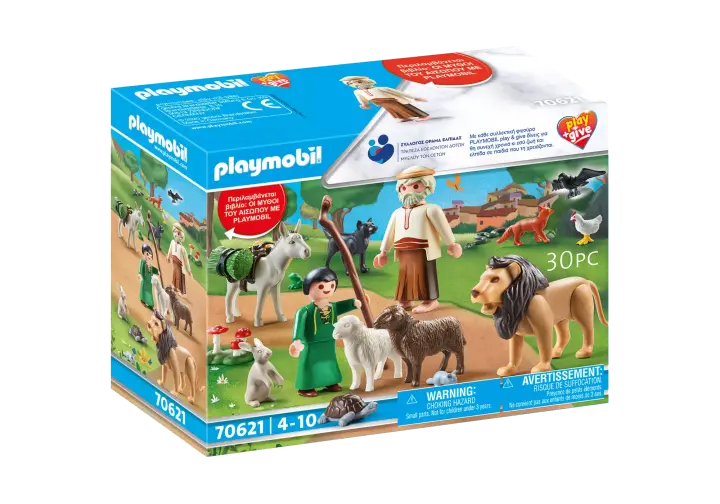 Playmobil 70621 - Play & Give 2020 Μύθοι του Αισώπου - BOX