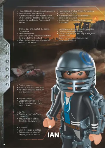 Manual de instruções Playmobil 70623 - Dino Rock (4)