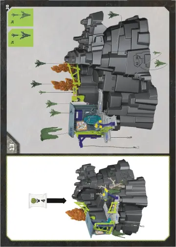 Building instructions Playmobil 70623 - Dino Rock (20)