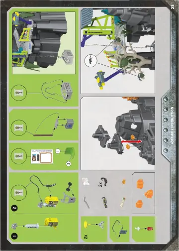 Building instructions Playmobil 70623 - Dino Rock (23)