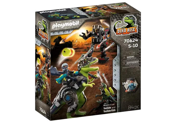 Playmobil 70624 - T-Rex: Η μάχη των γιγάντων - BOX