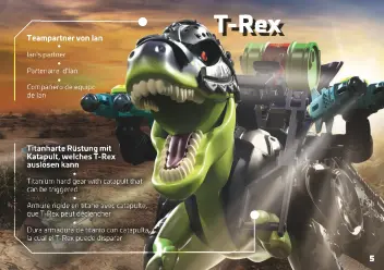 Összeszerelési útmutatók Playmobil 70624 - T-Rex: Az óriások ütközete (5)