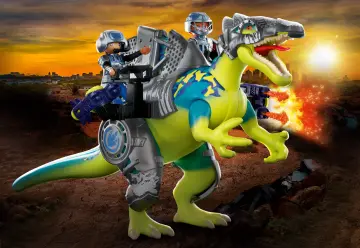 Playmobil 70625 - Spinosaure et combattants