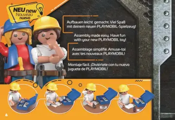 Istruzioni di montaggio Playmobil 70626 - Anchilosauro: difesa del guerriero (6)