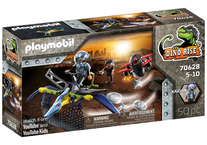 Playmobil 70628 - Pteranodon: Ataque do ar - BOX