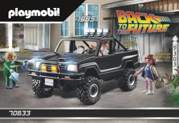 Bouwplannen Playmobil 70633 - Back to the Future Marty's pickup truck (1)