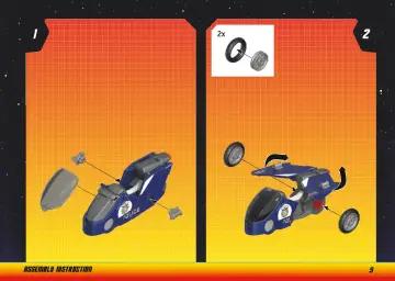 Istruzioni di montaggio Playmobil 70634 - Back to the Future Parte II - Inseguimento sull'hoverboard (9)