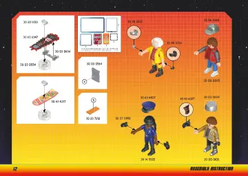 Istruzioni di montaggio Playmobil 70634 - Back to the Future Parte II - Inseguimento sull'hoverboard (12)