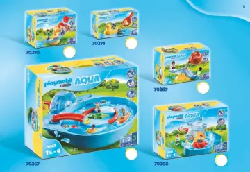 Bygganvisningar Playmobil 70636 - Water Wheel with Baby Shark (11)