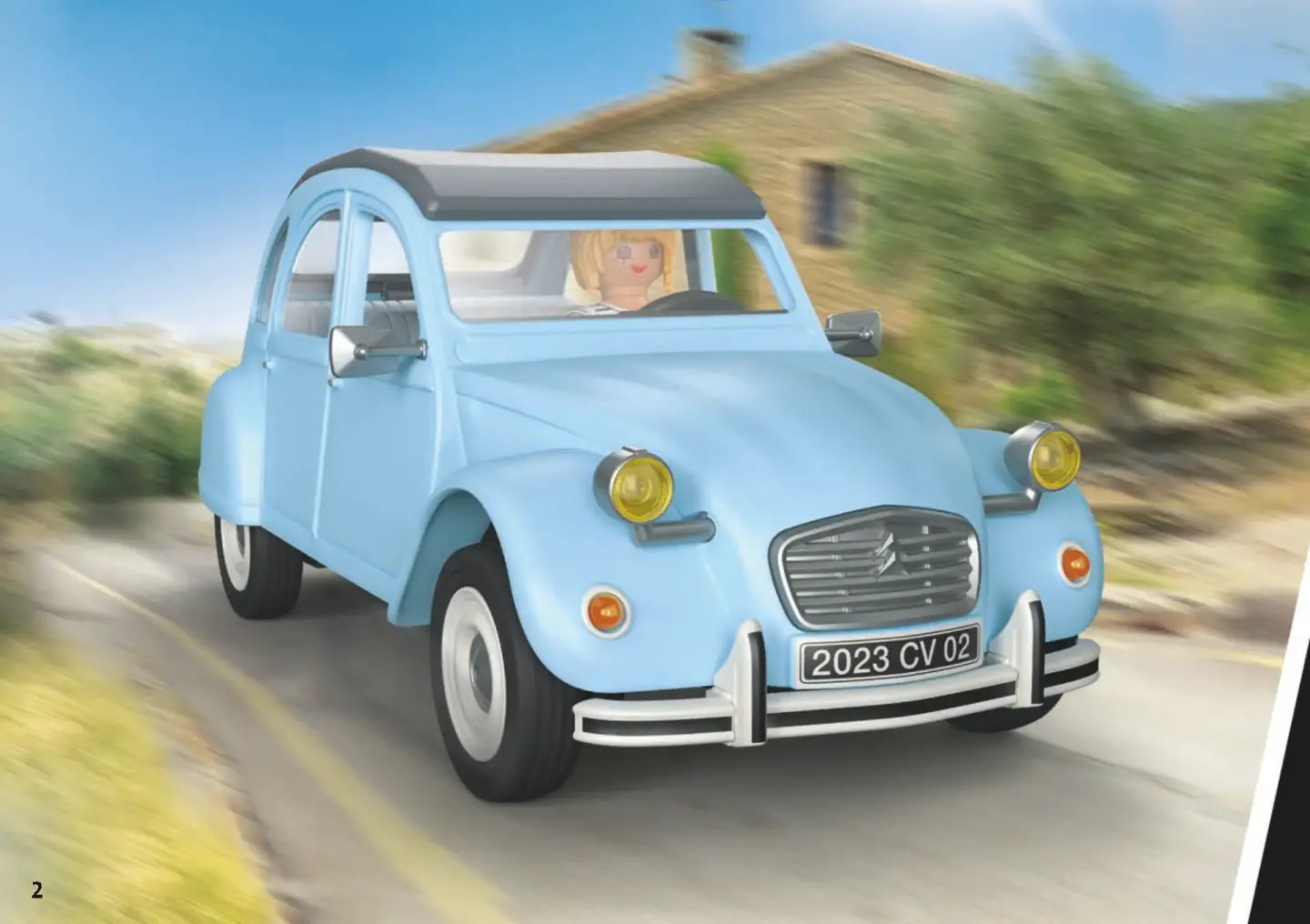 Citroën on X: It's small enough to hold in your hand, but big enough to  imagine the adventures you want. The Citroën 2CV Playmobil is now available  on our Citroën Lifestyle website !