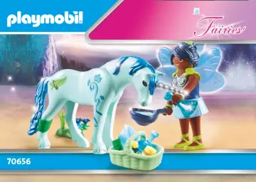 Összeszerelési útmutatók Playmobil 70656 - Egyszarvú gyógyító tündérrel (1)