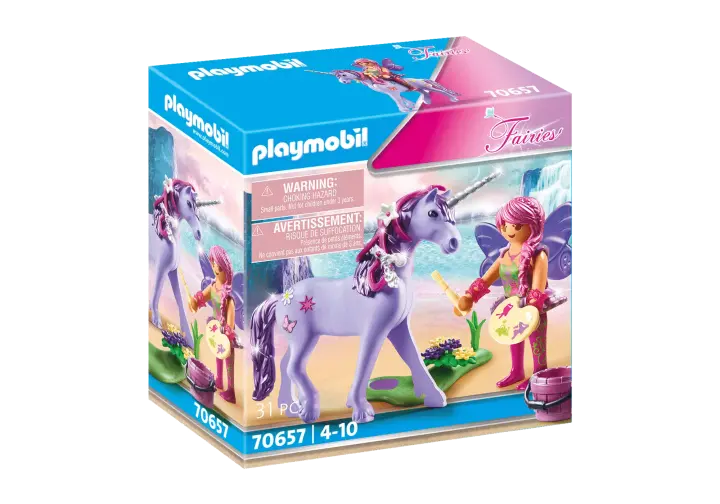 Playmobil 70657 - Unicornio con Hada con Decoración - BOX