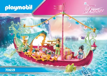 Bauanleitungen Playmobil 70659 - Romantisches Feenboot (1)