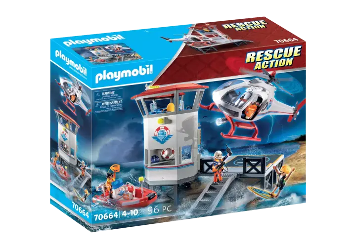 Playmobil 70664 - Coast Guard Headquarters - BOX