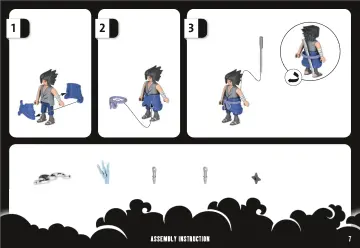 Manuales de instrucciones Playmobil 70666 - Sasuke vs. Itachi (7)