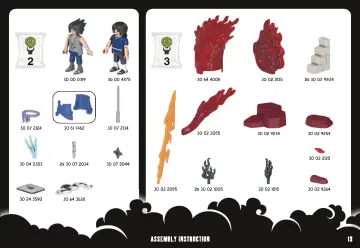 Manuales de instrucciones Playmobil 70666 - Sasuke vs. Itachi (13)