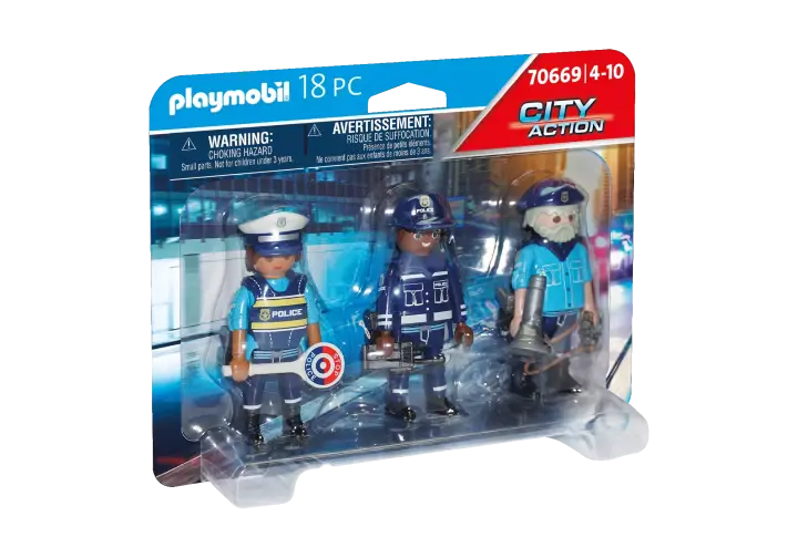 Playmobil 70669 - Ομάδα αστυνόμευσης - BOX