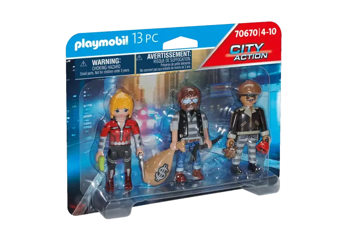 Playmobil 70670 - Zestaw figurek: Złodzieje - BOX