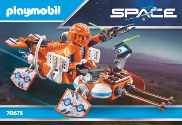 Bauanleitungen Playmobil 70673 - Geschenkset "Space Speeder" (1)
