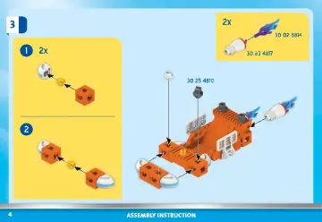 Manual de instruções Playmobil 70673 - Set de Oferta Espaço (4)