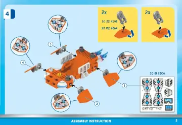 Bouwplannen Playmobil 70673 - Gift set "Space Speeder" (5)