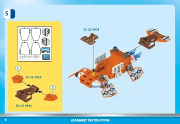 Istruzioni di montaggio Playmobil 70673 - Gift Set "Veicolo spaziale" (6)