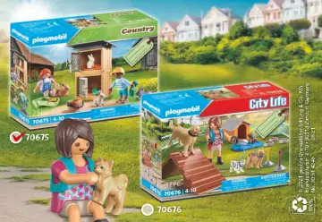 Notices de montage Playmobil 70675 - Set cadeau Enfants et lapins (4)
