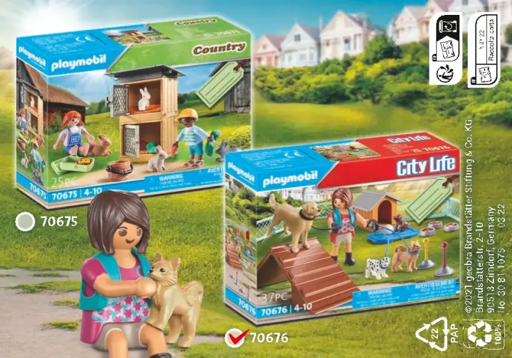 Playmobil City Life Special Plus - Meninos com Moto de Corrida