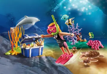 Playmobil 70678 - Treasure Diver Gift Set