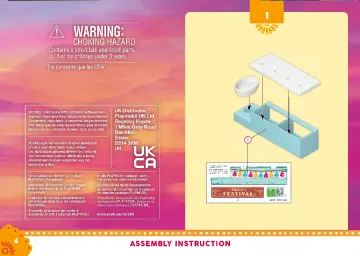 Building instructions Playmobil 70694 - Miradero Festival (4)