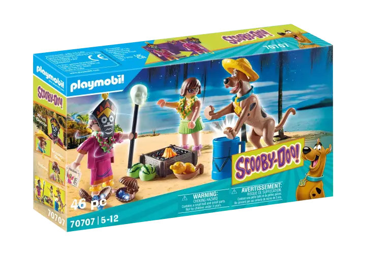 Playmobil 70707 - SCOOBY-DOO! Adventure with Witch Doctor - BOX