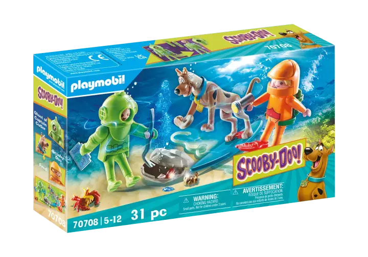 Playmobil 70708 - SCOOBY-DOO! Avontuur met Ghost of Captain Cutler - BOX