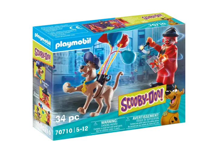 Playmobil 70710 - SCOOBY-DOO! Adventure with Ghost Clown - BOX