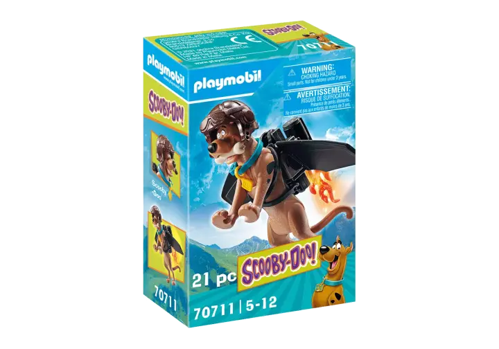 Playmobil 70711 - SCOOBY-DOO! Collectible Pilot Figure - BOX