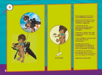 Building instructions Playmobil 70711 - SCOOBY-DOO! Collectible Pilot Figure (5)