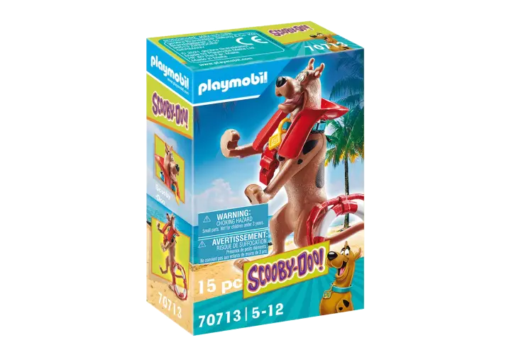 Playmobil 70713 - SCOOBY-DOO! Gyűjthető figura Vízimentő - BOX