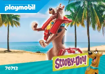 Manual de instruções Playmobil 70713 - SCOOBY-DOO! Figura para colecionar Socorrista (1)